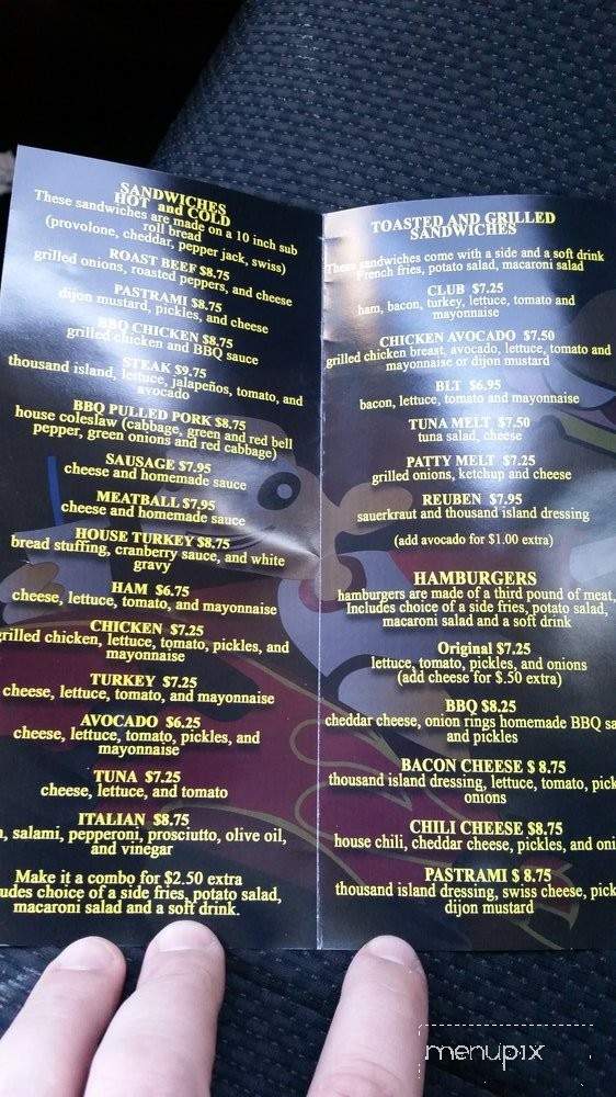 Tally's Hamburger/ Sandwiches - San Pedro, CA menu_pic