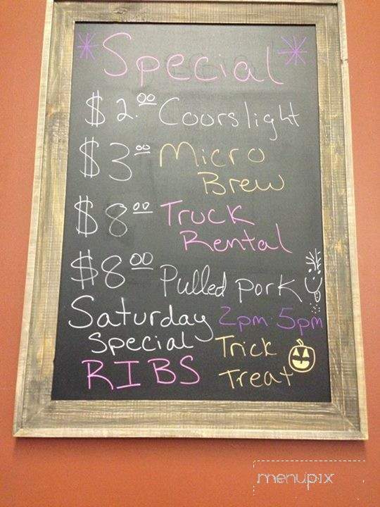 Crawlers Pub - Sandy, OR menu_pic