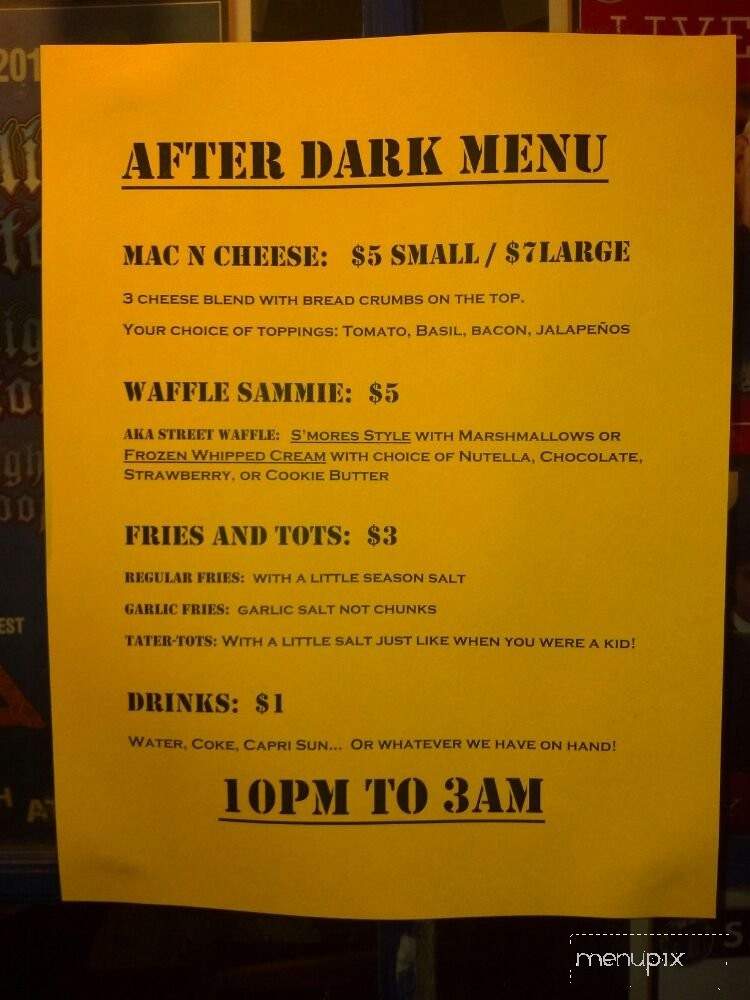 After Dark - Santa Barbara, CA menu_pic