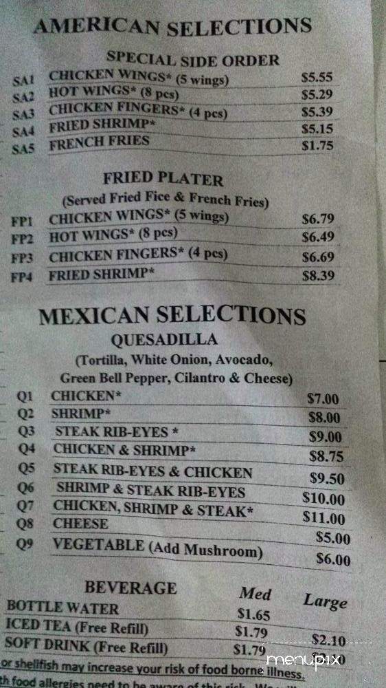 Delicious Teriyaki Express - Savannah, GA menu_pic