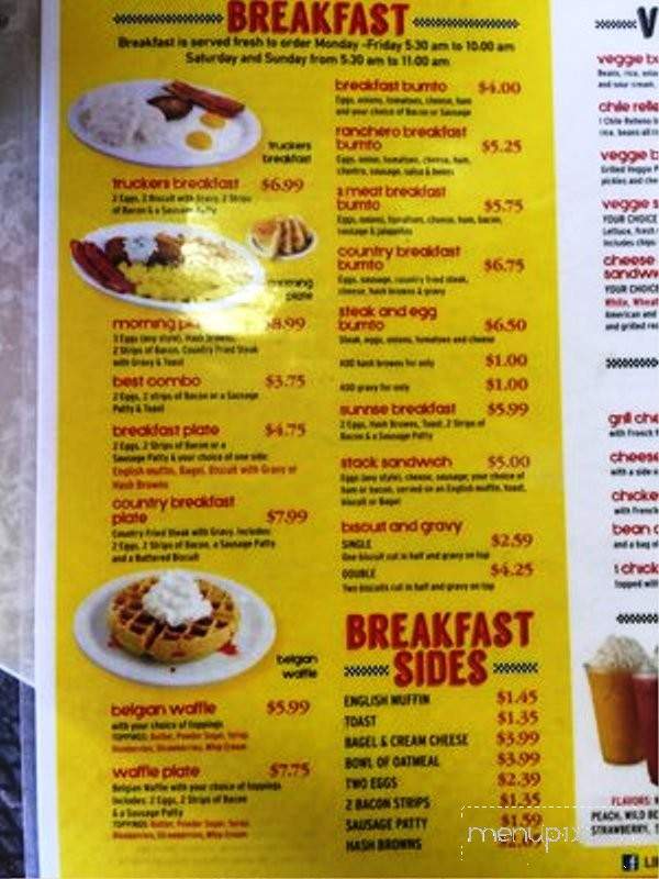 Esparza Family Restaurant - Searles Valley, CA menu_pic