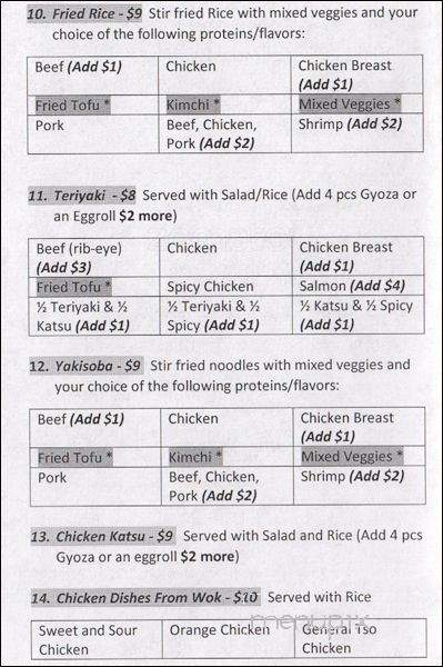BlueStone - Seattle, WA menu_pic