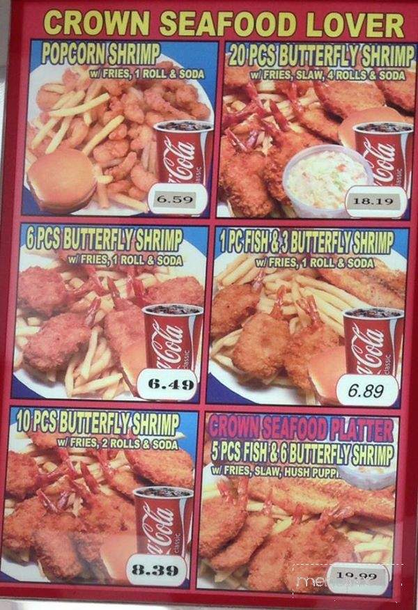 Crown Chicken - Selma, AL menu_pic