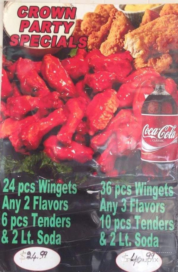 Crown Chicken - Selma, AL menu_pic