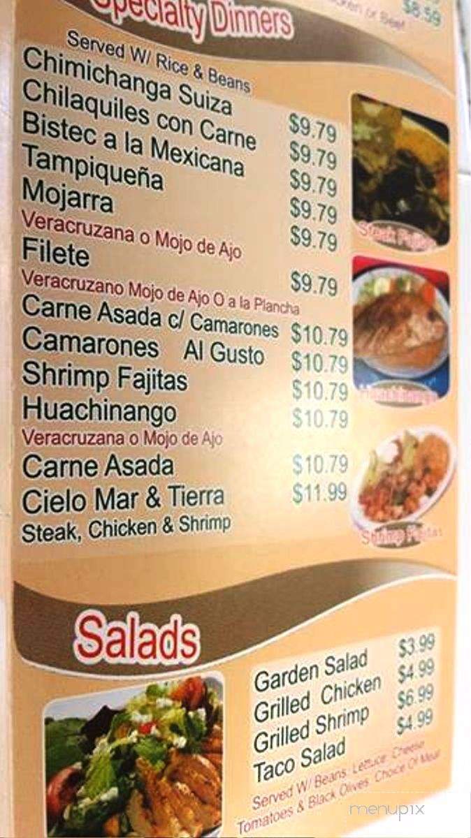 Los Burritos Ricos - Shorewood, IL menu_pic