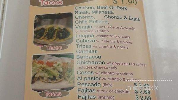 Los Burritos Ricos - Shorewood, IL menu_pic