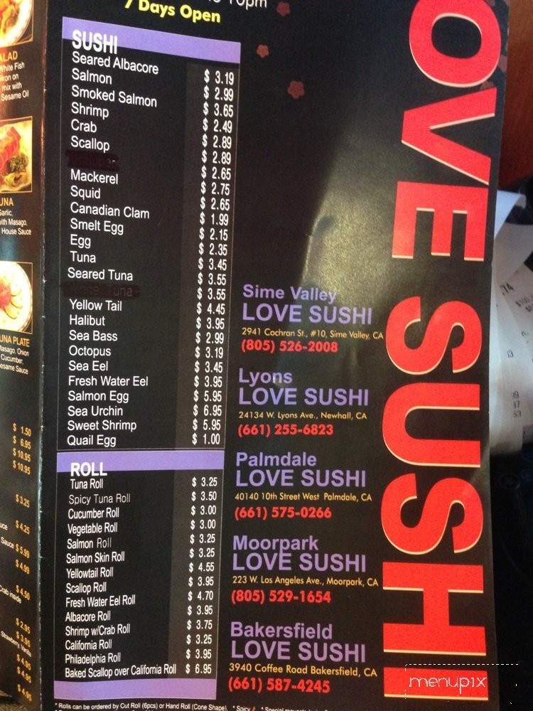 /380334460/Love-Sushi-Simi-Valley-CA - Simi Valley, CA