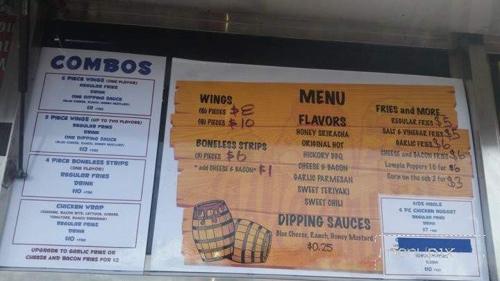 Cluck It Up - South San Francisco, CA menu_pic