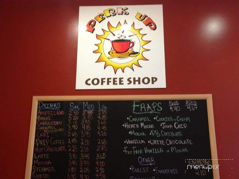 Perk Up Coffee Shop - Sparks, NV menu_pic