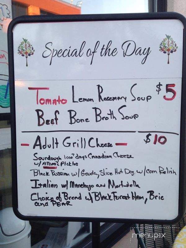 Cafe Around the Corner - Spartanburg, SC menu_pic