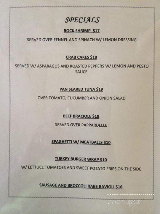 Joe Pizza - Staten Island, NY menu_pic