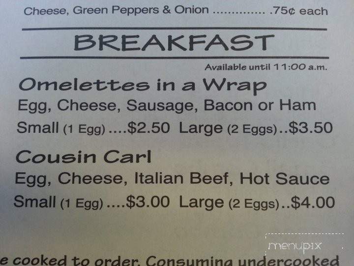 Beef Daddy's - Sterling Heights, MI menu_pic