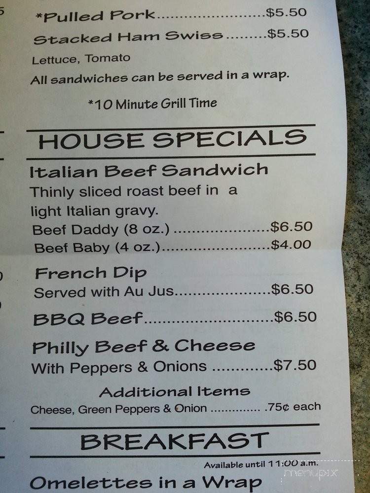 Beef Daddy's - Sterling Heights, MI menu_pic