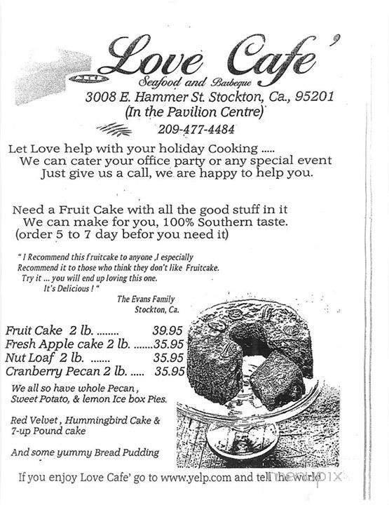 /380327702/Love-Cafe-Seafood-and-Barbeque-Stockton-CA - Stockton, CA