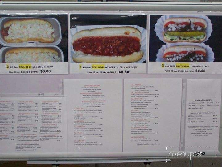 Jimmy's Dog House - Talbott, TN menu_pic