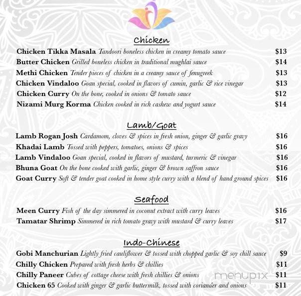 Desi By Nature - Tampa, FL menu_pic
