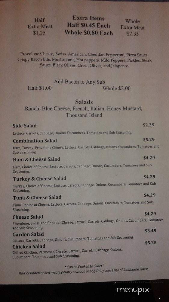 Taylor Captain Nemo's - Taylor, MI menu_pic