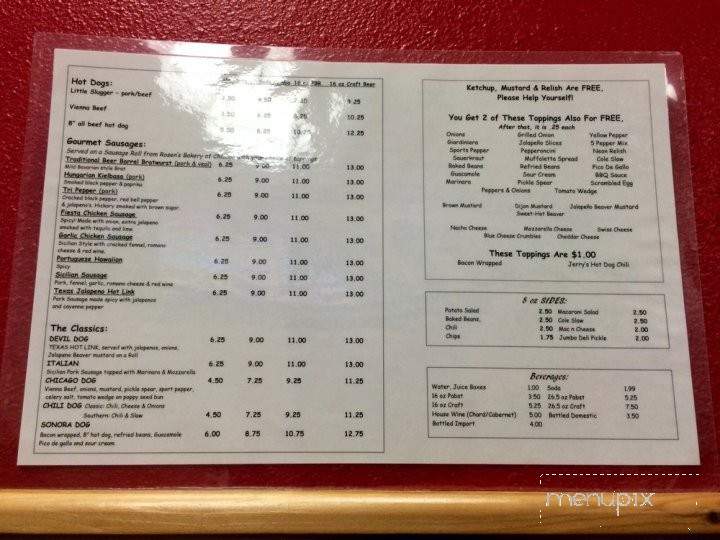 Devil Dogs - Temecula, CA menu_pic