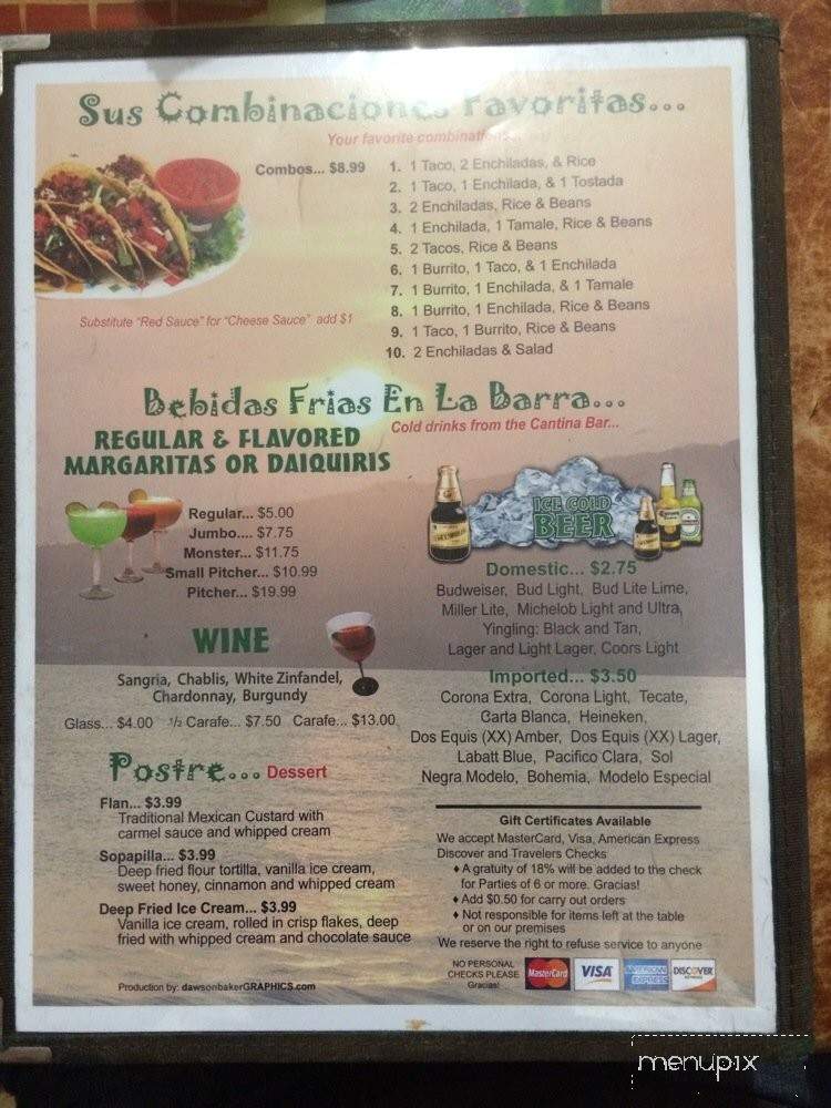 San Marco Mexican Restaurant - Toledo, OH menu_pic