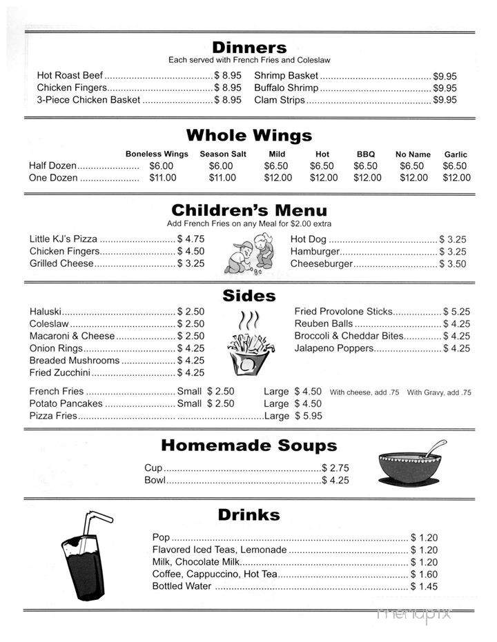 Keith Heinritz Katering - Trafford, PA menu_pic