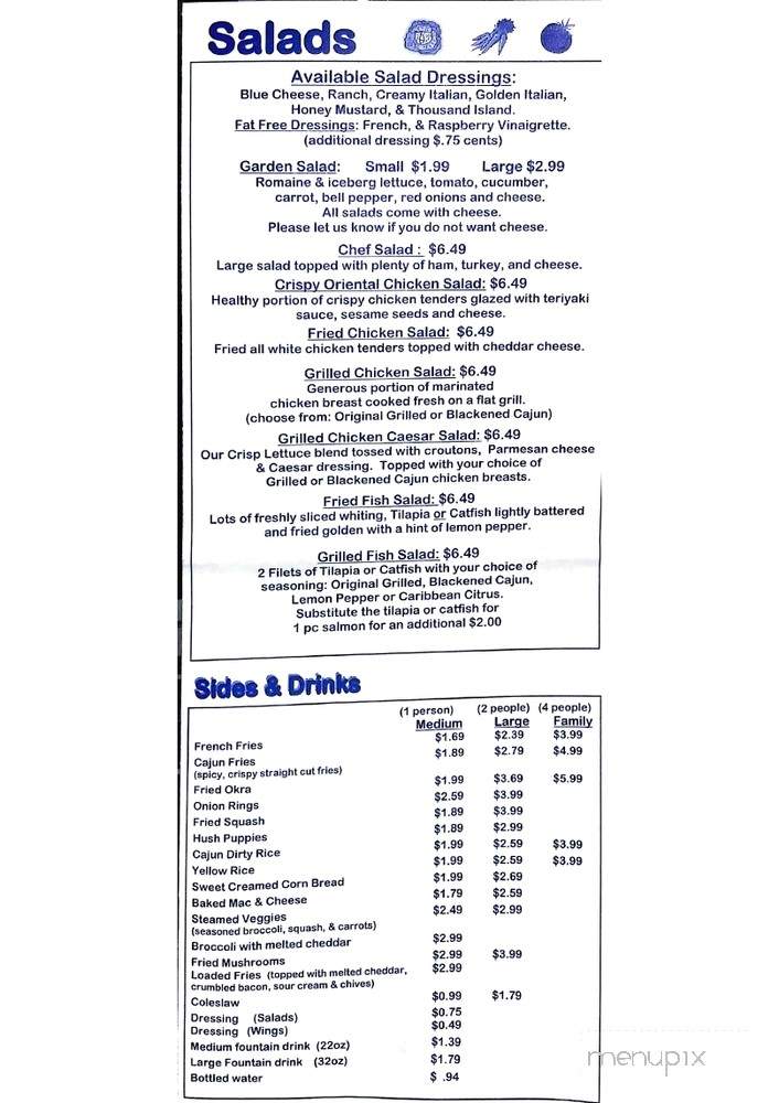 Atlanta's Best Wings - Tucker, GA menu_pic
