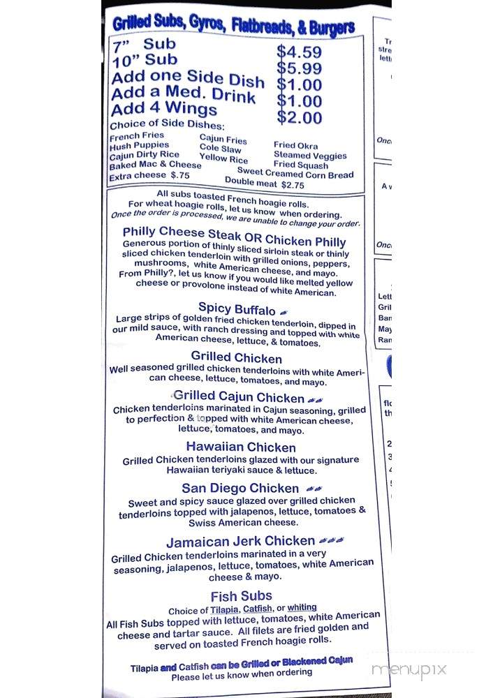 Atlanta's Best Wings - Tucker, GA menu_pic