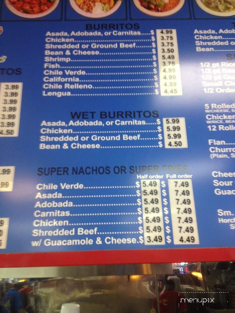 /380337123/Arsenio-s-Mexican-Food-Menu-Tulare-CA - Tulare, CA