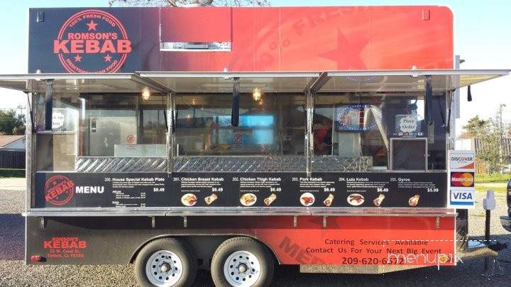 Romson's Kebab - Turlock, CA menu_pic