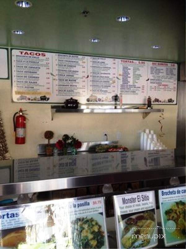 El Sitio Restaurant - Ventura, CA menu_pic