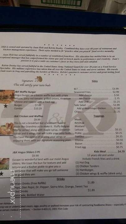 J&K Style Grill - Virginia Beach, VA menu_pic