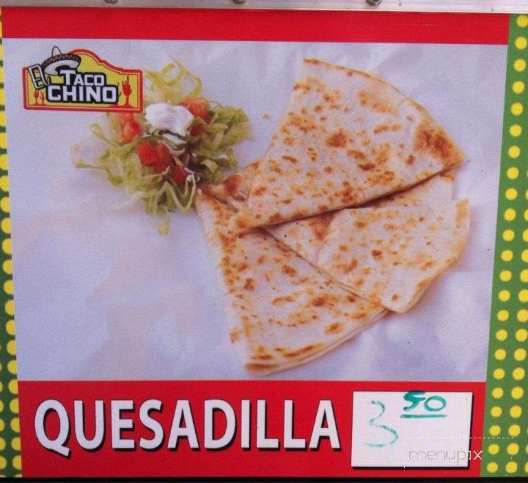 El Taco Chino - Visalia, CA menu_pic