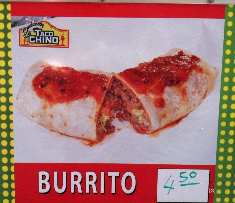 El Taco Chino - Visalia, CA menu_pic