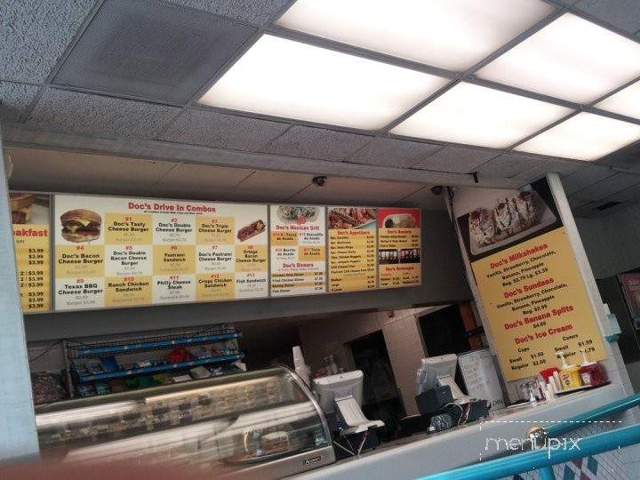Doc's Drive-in - Visalia, CA menu_pic