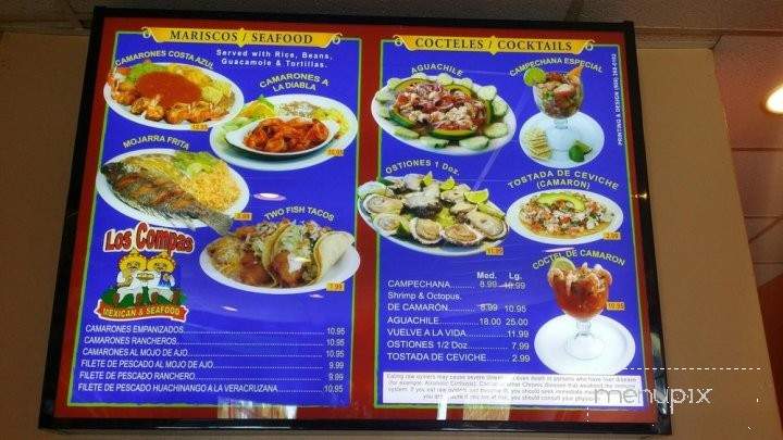 Los Compas Mexican & Seafood - Vista, CA menu_pic