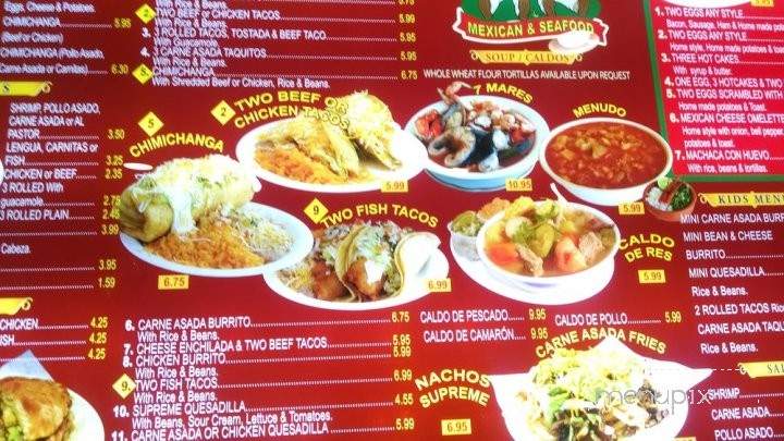 Los Compas Mexican & Seafood - Vista, CA menu_pic