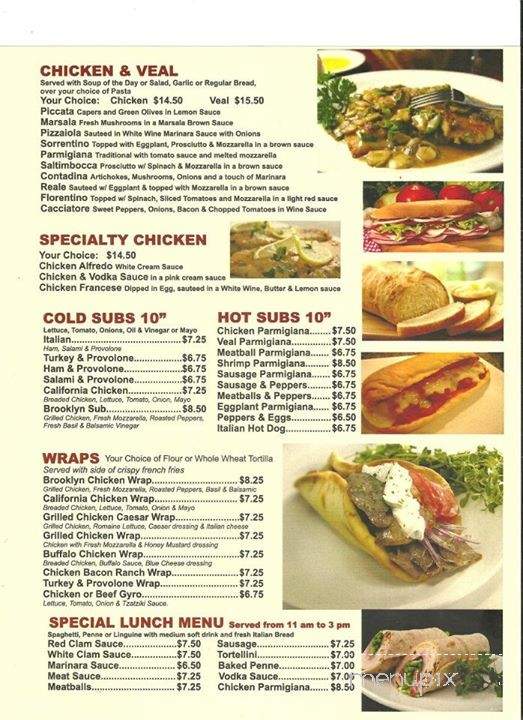 Pezzo Pizza 2 - Washington Township, NJ menu_pic