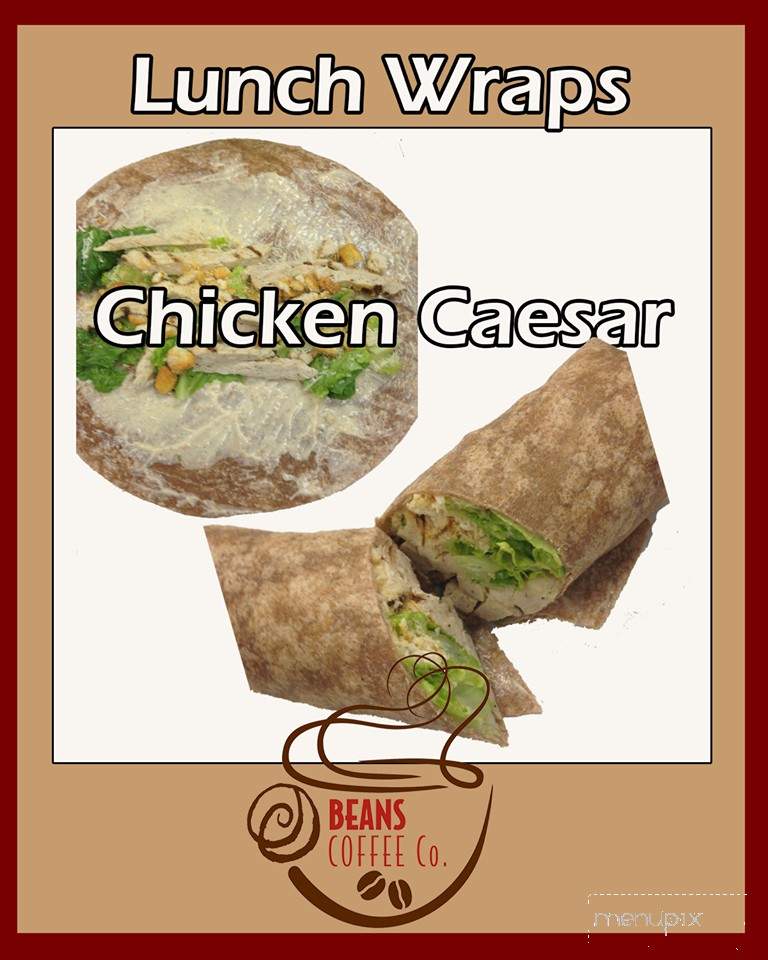 Beans Coffee Company - Waterford, CA menu_pic