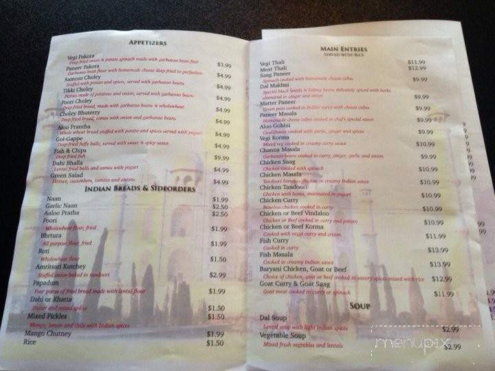 Glassy Junction - Weed, CA menu_pic