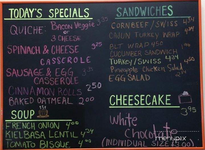 Coffee Matters - West Liberty, OH menu_pic