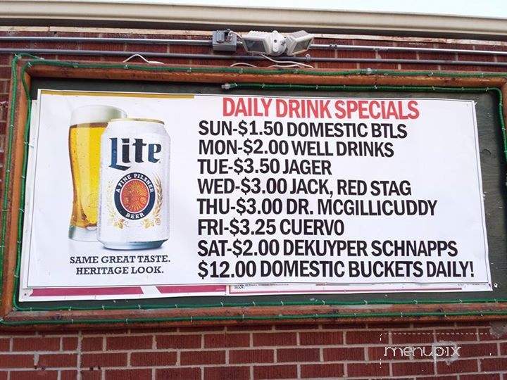 Owls Nest - West Peoria, IL menu_pic