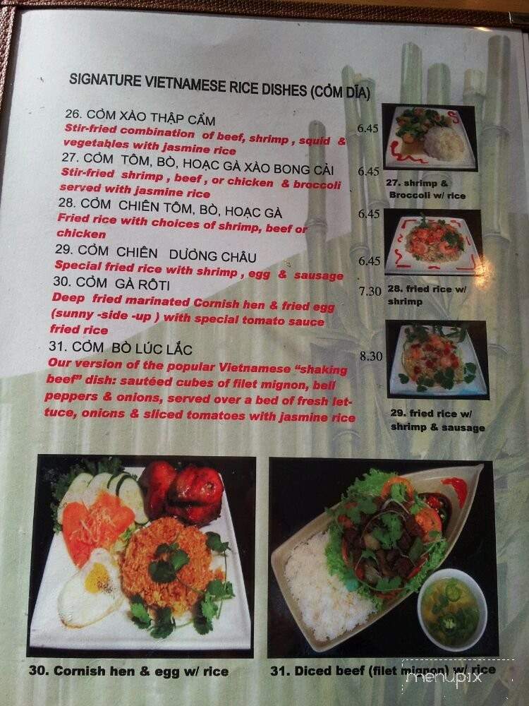 Kasey's Noodle & Grill - Westminster, CA menu_pic