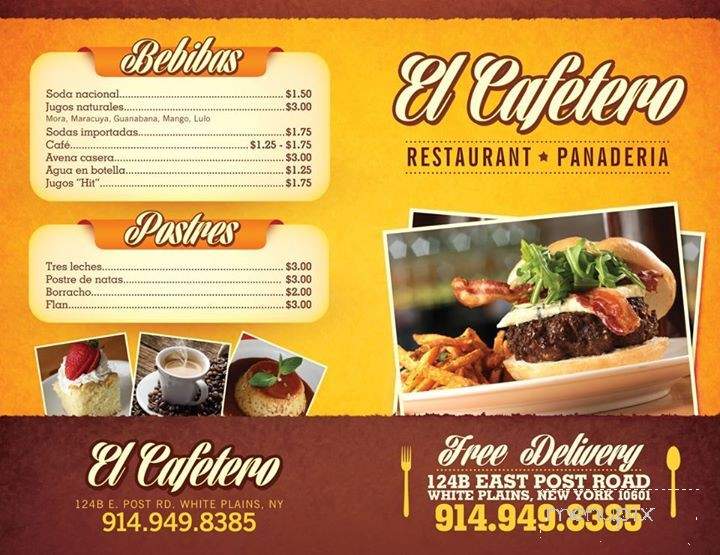 /380325988/El-Cafetero-Bakery-Menu-White-Plains-NY - White Plains, NY