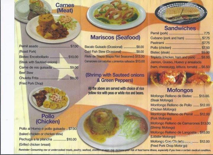 El Mana Take Out Food - Wilmington, DE menu_pic