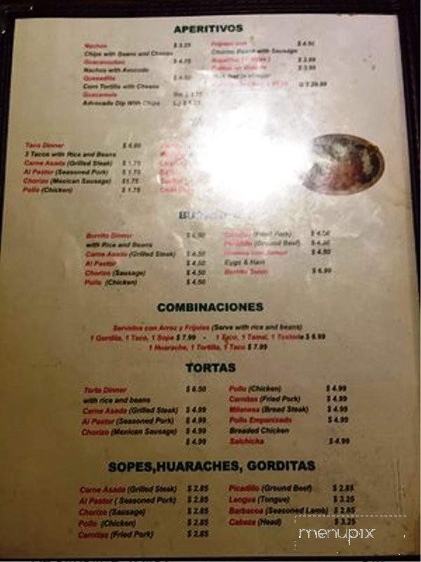 Los Portales Supermarket and Mexican Restaurant - Winter Garden, FL menu_pic