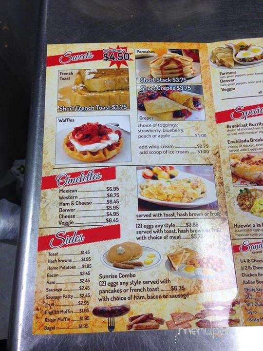 Linda's Family Restaurant - Winthrop Harbor, IL menu_pic