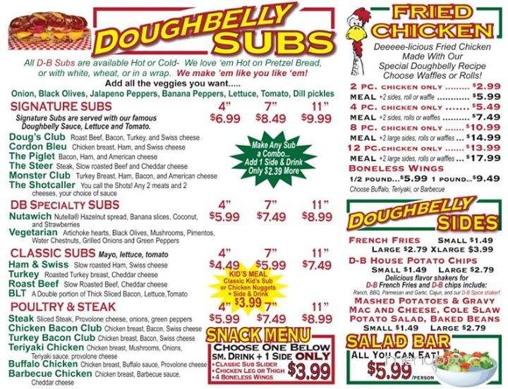 Doughbelly Subs - Champaign, IL menu_pic