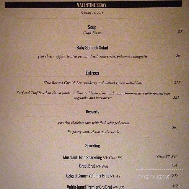 Henry's Public House - Roanoke, VA menu_pic