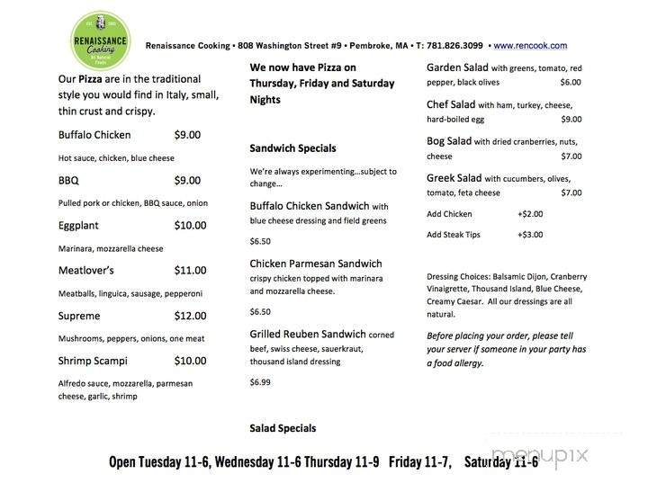 /380320887/Renaissance-Cooking-Pembroke-MA - Pembroke, MA