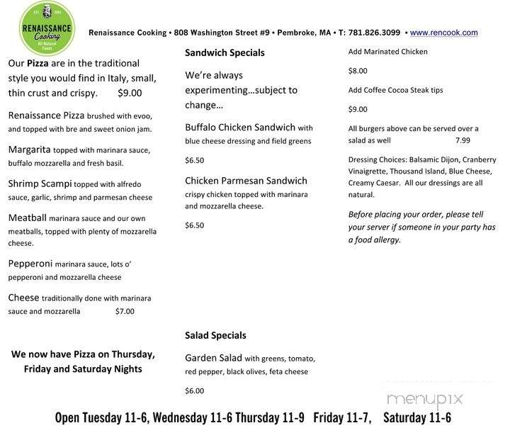 /380320887/Renaissance-Cooking-Pembroke-MA - Pembroke, MA