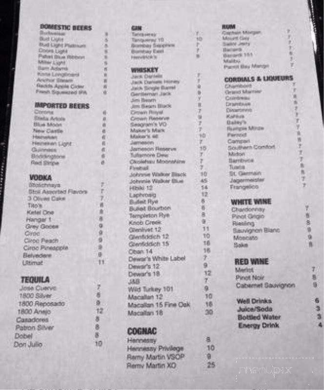 Dragon Upstairs - Honolulu, HI menu_pic